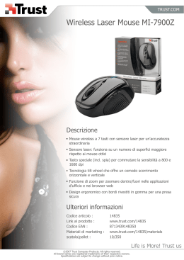 Wireless Laser Mouse MI7900Z