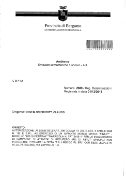 IIIIIIIIIIIIIII|IIIIIIIIIIIIIIIIIIII - Determinazioni