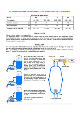 scheda tecnica alimentatori