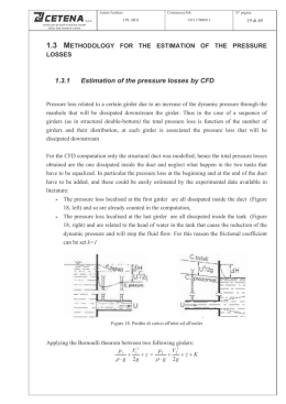 1.3.1 Estimation of the pressure losses by CFD
