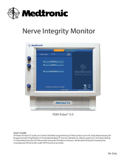 Nerve Integrity Monitor