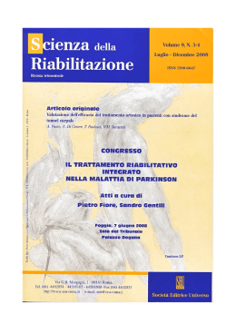 Page 1 Page 2 [ndice Riabilitazione .M .cienza della munir Dfi
