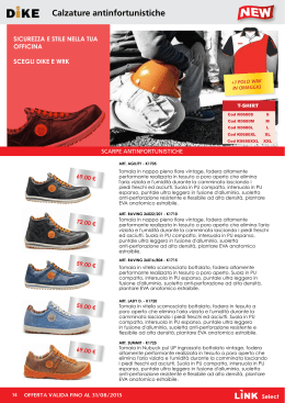 Calzature antinfortunistiche