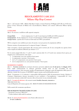 Scarica il regolamento