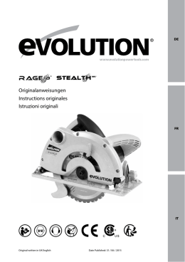 STEALTH185 Originalanweisungen Instructions originales Istruzioni