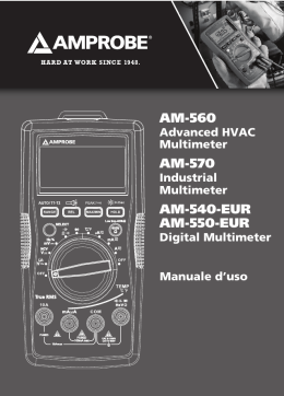 AM-560 AM-570 AM-540-EUR AM-550-EUR