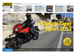 Triumph Tiger Sport 2013