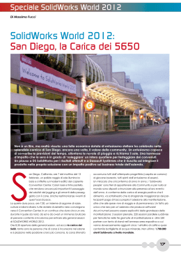 SolidWorks World 2012: San Diego, la Carica dei 5650