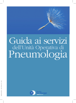 Ospedale San Giuseppe Pneumologia Sergio