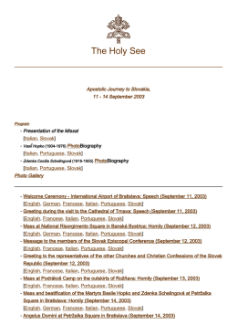 The Holy See