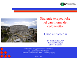 The clinical case - Ospedale Sacro Cuore Don Calabria