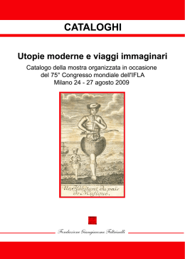 In copertina - Fondazione Giangiacomo Feltrinelli