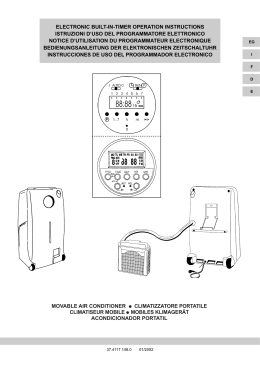 movable air conditioner climatizzatore portatile