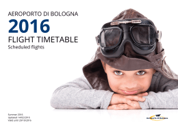 2016 - Aeroporto di Bologna
