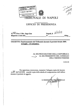 scarica - Ordine degli Avvocati di Napoli