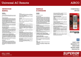 Universal AC Remote - itelecomandi