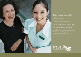 Aderisci a Travelife e lavora in collaborazione con tour operator
