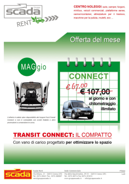 TRANSIT CONNECT: IL COMPATTO