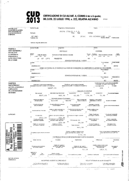 Page 1 Page 2 SOMME EROGATE PER L`INCREMENTO _ _ DEL