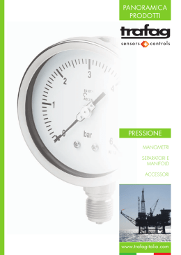 PRESSIONE PANORAMICA PRODOTTI