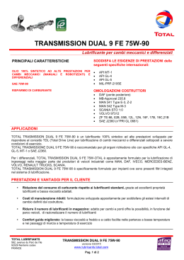 TRANSMISSION DUAL 9 FE 75W-90