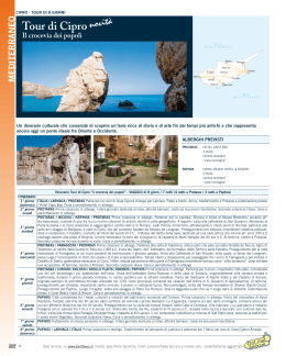Tour di Cipro Il crocevia dei popoli