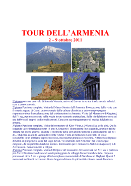 TOUR DELL` ARMENIA