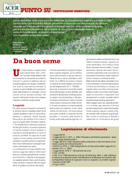 Da buon seme - Il Verde Editoriale
