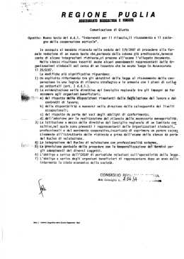 testo - Consiglio regionale della Puglia