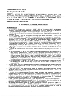 etermina di aggiudicazione provvisoria in formato PDF