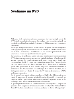 Sveliamo un DVD