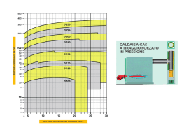CALDAIE A GAS A TIRAGGIO FORZATO IN PRESSIONE