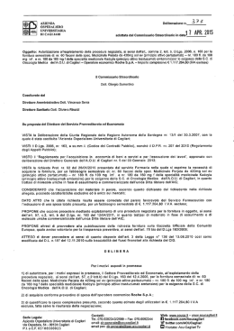 Deliberazione n. 377 del 17.04.2015