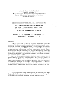 ZANNETTI G., MARTELLI P., GUAZZETTI S., BONATTI P., MARIANI P.
