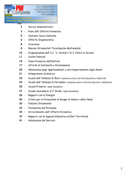 Scuola - Istituto Comprensivo di S.Pietro in Cariano (VR)