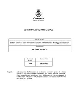 Testo - Comune di Cremona