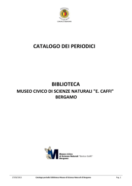 617 KB - Museo Civico di Scienze Naturali