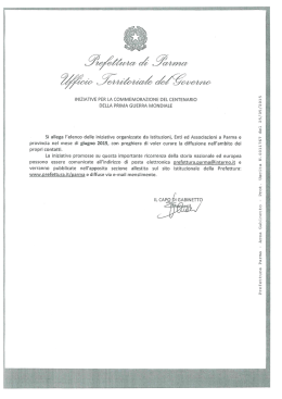 scarica - vedi file - Istituto Comprensivo di Via Montebello Parma