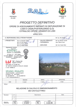 w&egrave;&euro; - Societ&agrave; Acqua Lodigiana