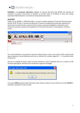 ACCESSO - Studio Naldi