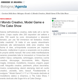 l Mondo Creativo, Model Game e The Cake Show