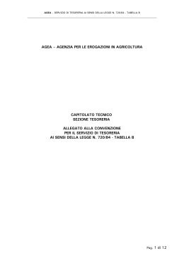 pdf: capitolato tecnico agea sezione tesoreria
