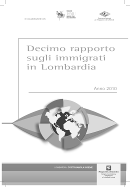 Decimo rapporto sugli immigrati in Lombardia