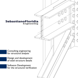 Software Development for the structural verification Design and