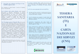 Opuscolo informativo tessera sanitaria.pub