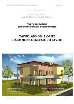 CSLP - capitolato 2011-BR