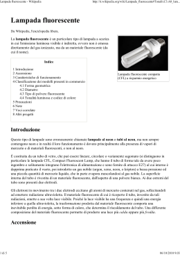 Lampada fluorescente