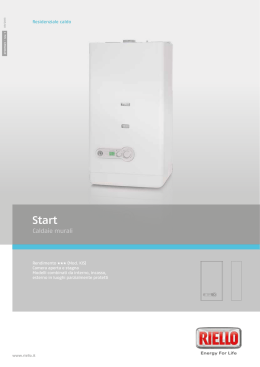Scheda tecnica Start