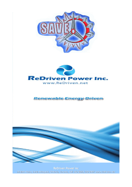 ReDriven Power Inc