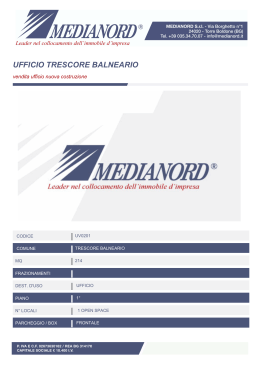 UFFICIO TRESCORE BALNEARIO